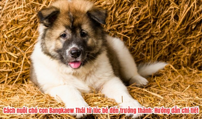 Cách nuôi chó con Bangkaew Thái từ lúc bé đến trưởng thành: Hướng dẫn chi tiết